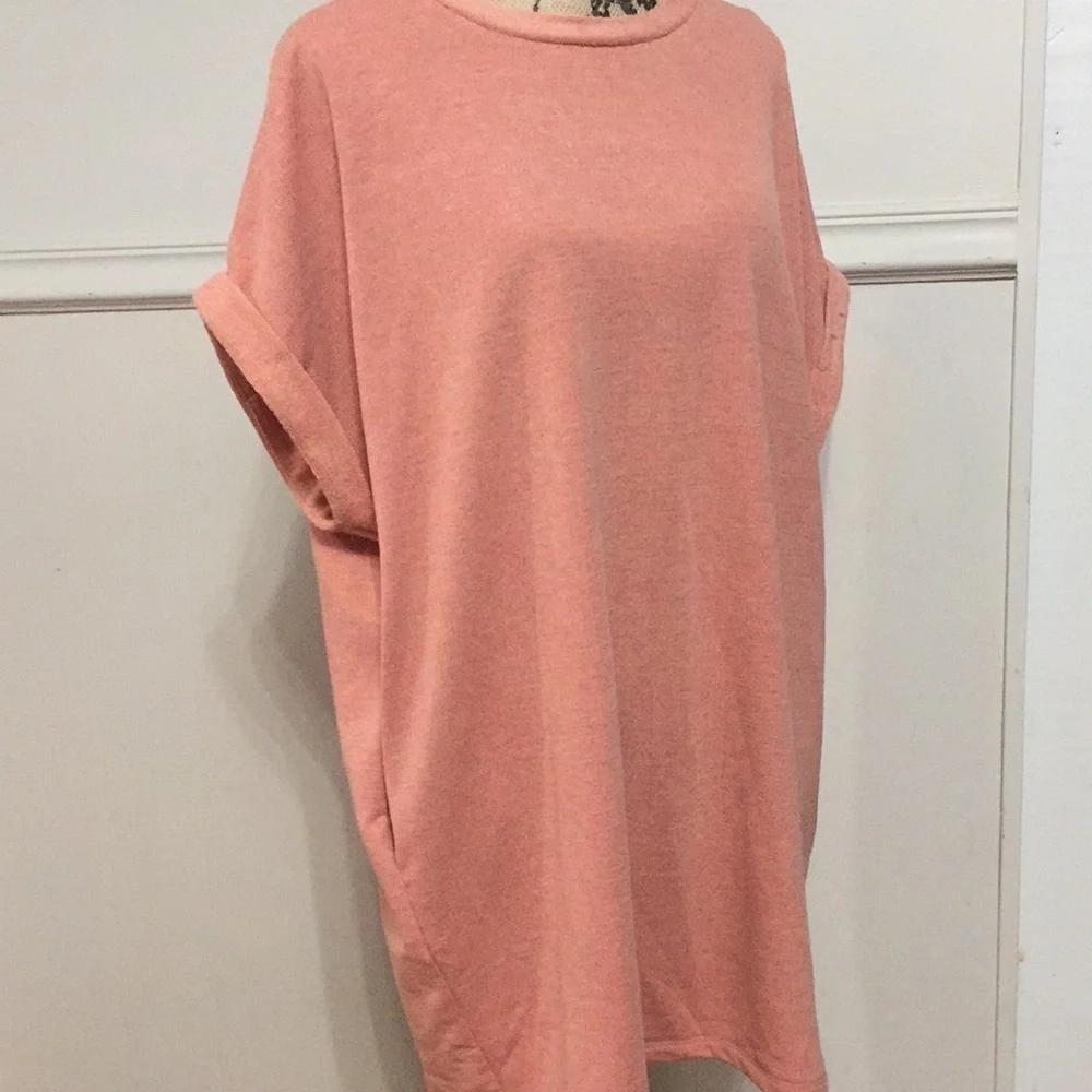 French Terry Dress with Pockets
